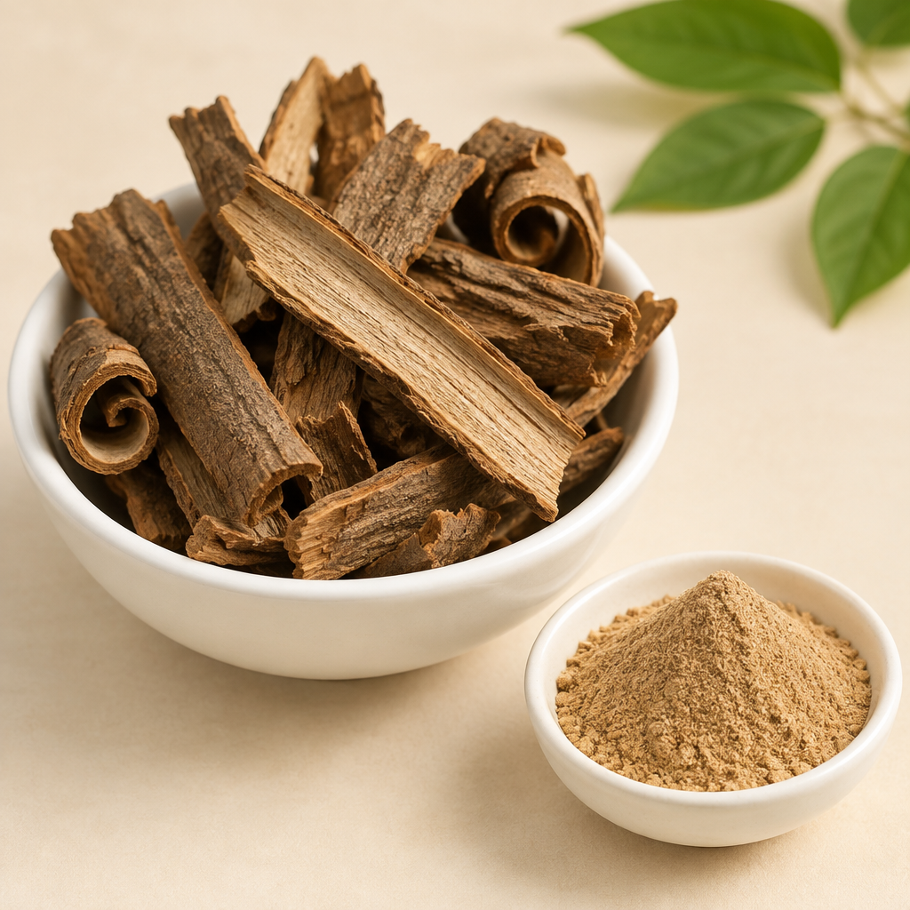 Dried crataeva stem bark with crataeva extract powder