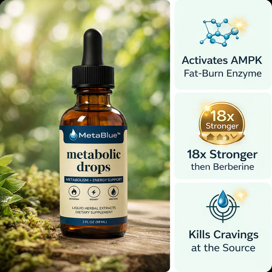 The Blue Drops That Flip Your Metabolic Switch Back On